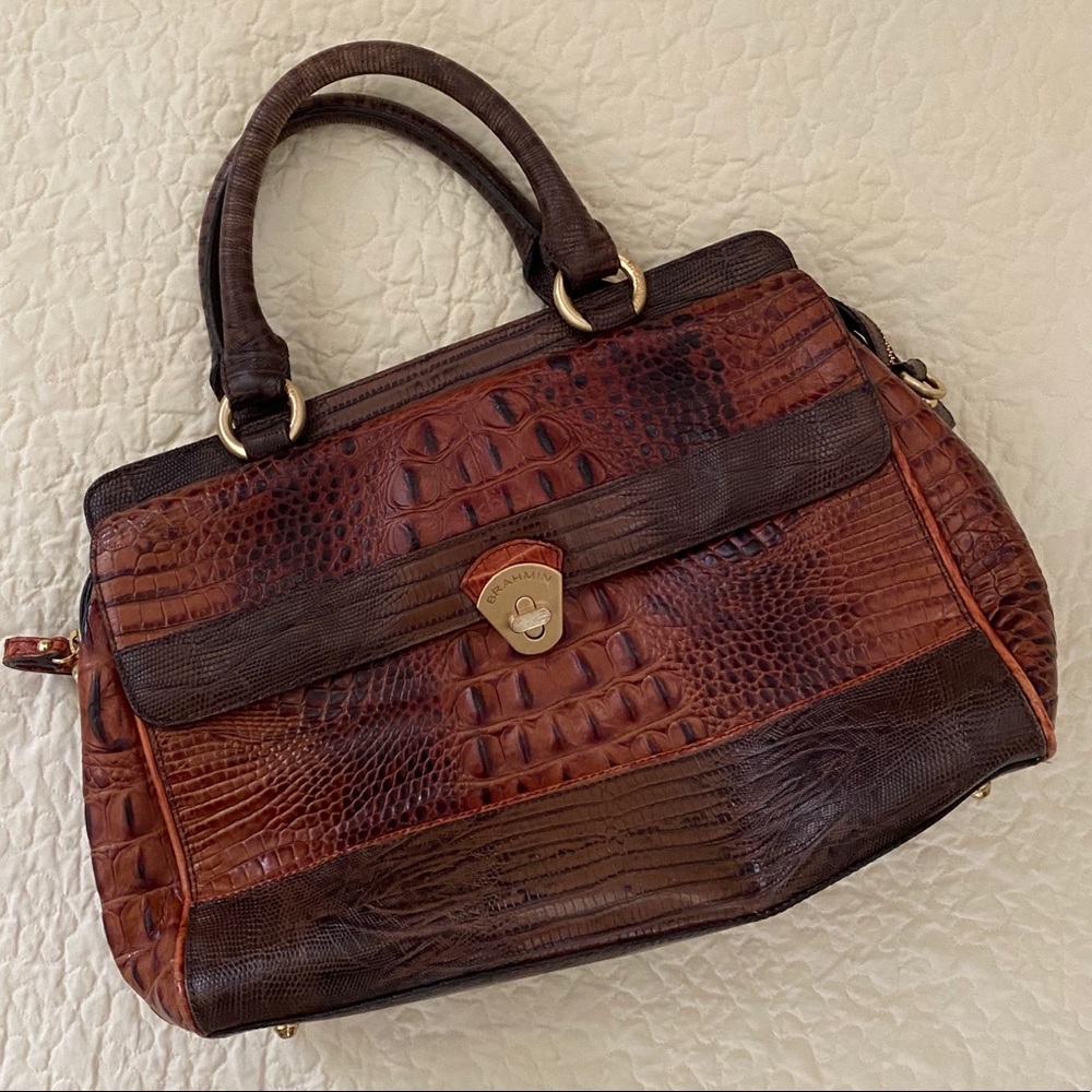 Brahmin Pecan Melbourne Hamdbag